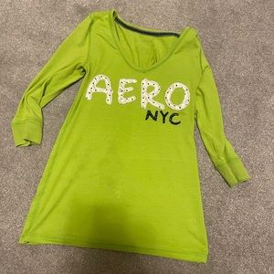 Green shirt pjs shirt